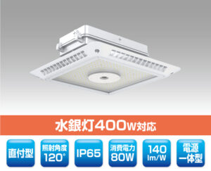 キャノピー灯型LED照明（直付型）